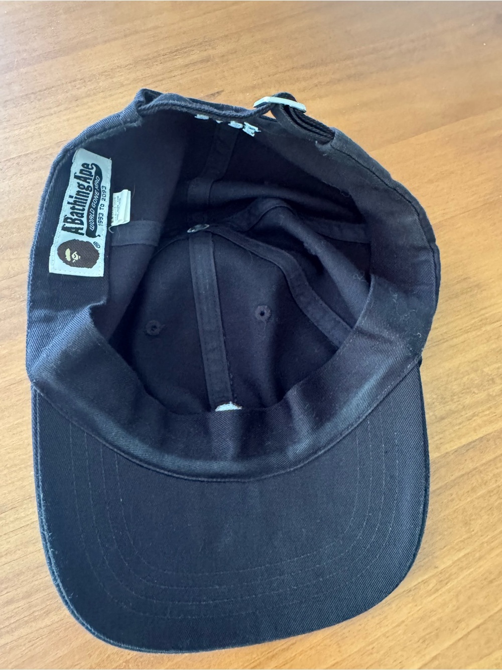 A Bathing Ape BAPE Black Ape Head Dad Hat Adjustable Cap - Picture 5 of 5